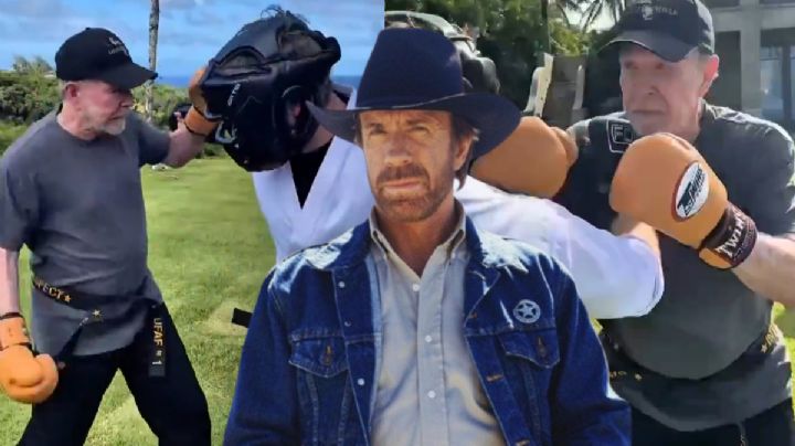 A los 86 años, Chuck Norris seguía entrenando con gran disciplina; revelan último entretenimiento | VIDEO