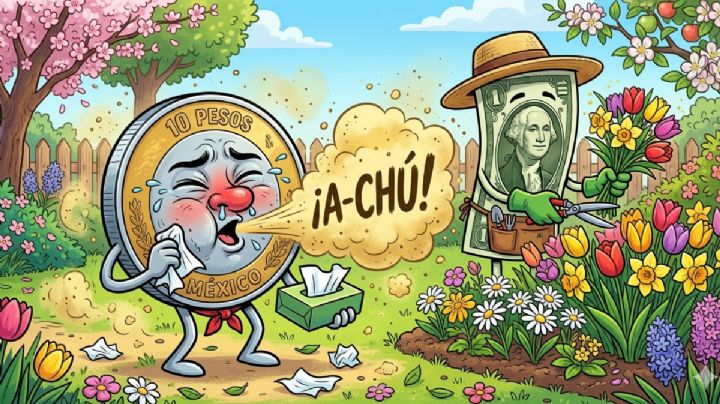 Peso sufre alergias de primavera y cae con pérdidas ante dólar; tipo de cambio al cierre HOY viernes 20 de marzo