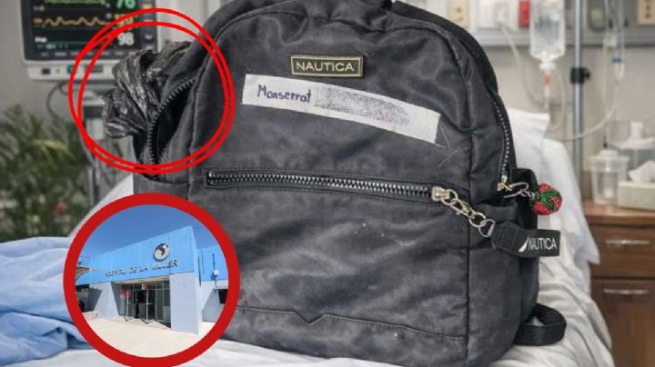 Monserrat llega al hospital con su bebé muerto en una mochila; dio a luz en su casa porque no tenía dinero