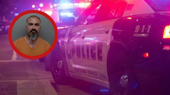 Arrestan a hombre alcoholizado en Laredo; traía un rifle y dos pistolas en su vehículo