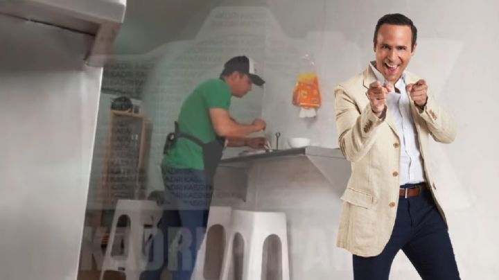 Captan a Ulises de la Torre, hermano de Arath, vendiendo tacos en Atizapán | VIDEO