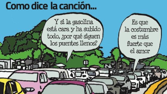 Cartón de Adrián: Como dice la canción...