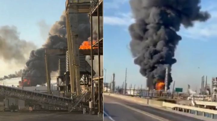Una explosión en una refinería de Texas mantiene a los habitantes de la zona en alerta