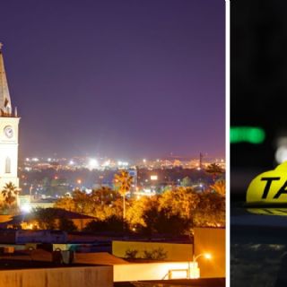 Sujeto amenaza con navaja y roba taxi en Laredo; se molesta porque conductor tardó en recogerlo una