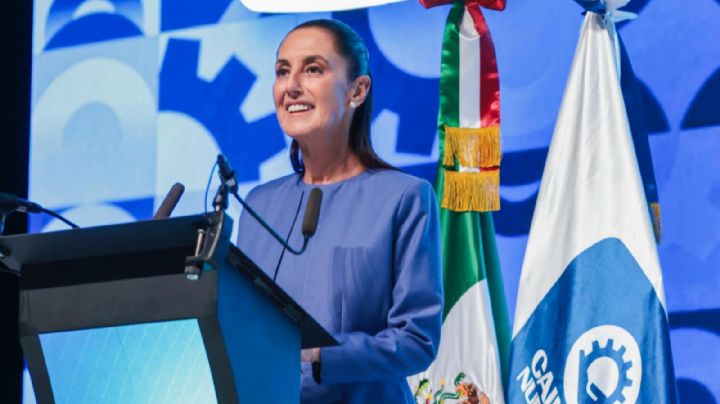 Sheinbaum destaca avances del T-MEC ante empresarios ; anuncia inversiones y proyectos para Nuevo León