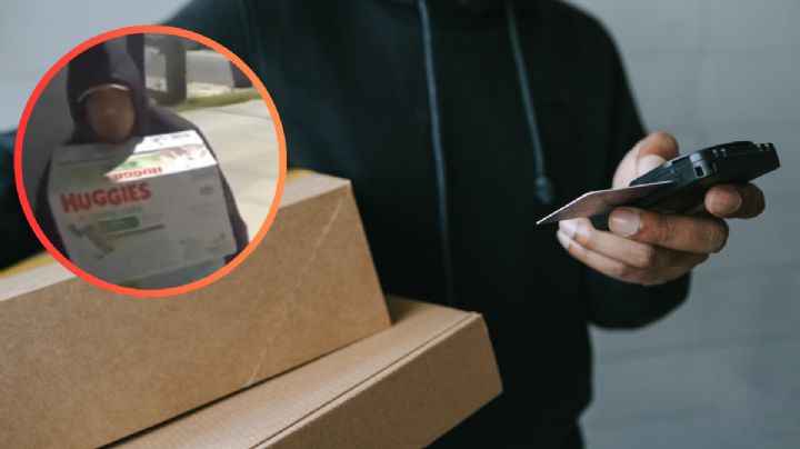 Buscan a ladrón que roba paquetes en casas de Laredo; piden ayuda para identificarlo y ofrecen recompensa