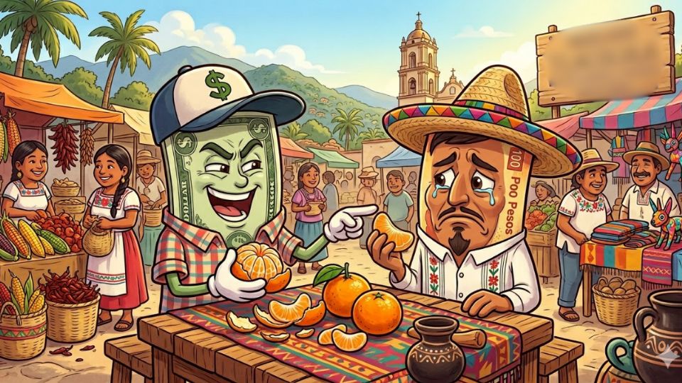 El desempeño del tipo de cambio estuvo marcado por el contexto internacional.