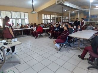 IMPACTA fortalece la prevención en jóvenes con jornada educativa en Secundaria Técnica 57
