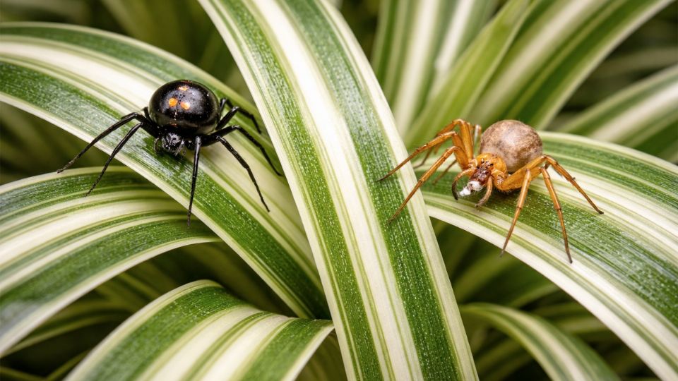 Hay ciertos tipos de ornamenta que atrae a los arácnidos