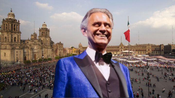 Andrea Bocelli ofrecerá un concierto histórico y gratuito en México en abril; esta será la sede