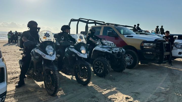 Lanzan operativo Semana Santa Segura en Playa Tesoro; activan vigilancia con Sedena, Marina y Guardia Estatal