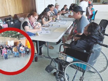 Más de 900 personas con discapacidad se registran para la Pensión Bienestar en Nuevo Laredo