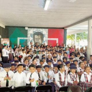 Murales de arte, color y homenaje con el programa 'Un Mural para tu escuela' en Nuevo Laredo