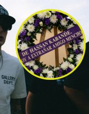 Foto descriptiva de: ¿Peso Pluma mandó una corona de flores a ‘El Mencho’? Esta es la verdad detrás de la polémica foto