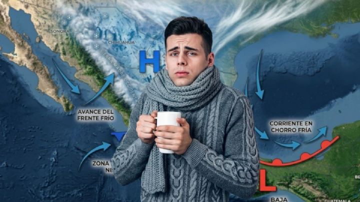 ¿Cuáles estados se 'congelarán' hoy martes por Frente Frío 38 y dónde está la onda de calor?