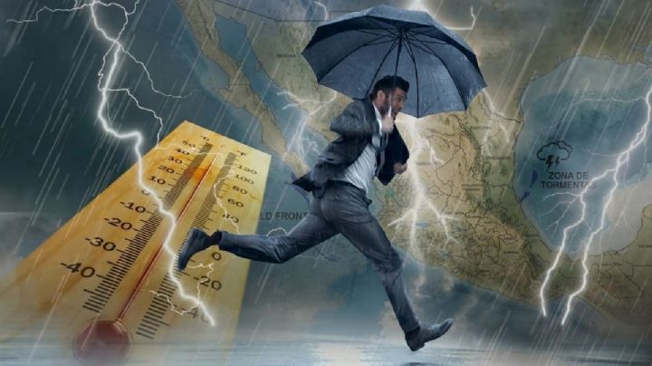 México bajo clima extremo del 30 de marzo al 5 de abril: tormentas, granizo y calor en estos estados