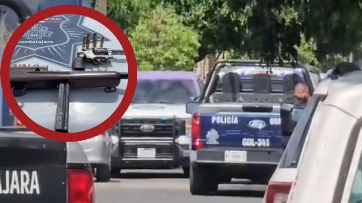 Hombre golpea a su esposa e hijos y lo arrestan; andaba armado hasta 'los dientes'