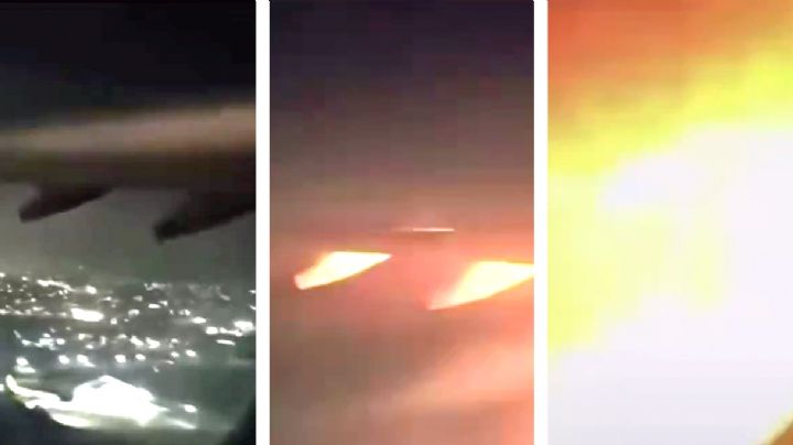 ¡Terror en el aire! Explota motor de avión de Delta en pleno despegue en Brasil | VIDEO