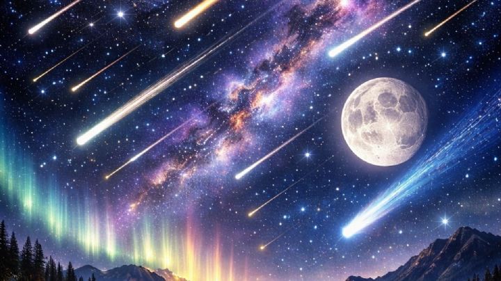 Luna llena, movimientos planetarios, lluvia de estrellas y más podrás disfrutar en el mes de abril