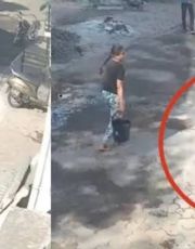 Foto descriptiva de: Abuelita arroja agua hirviendo a su nieto de 4 años; quemó el 45% de su cuerpo | VIDEO