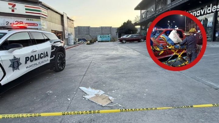 Fuerte explosión en plaza de Saltillo; hombre coreano termina con quemaduras severas