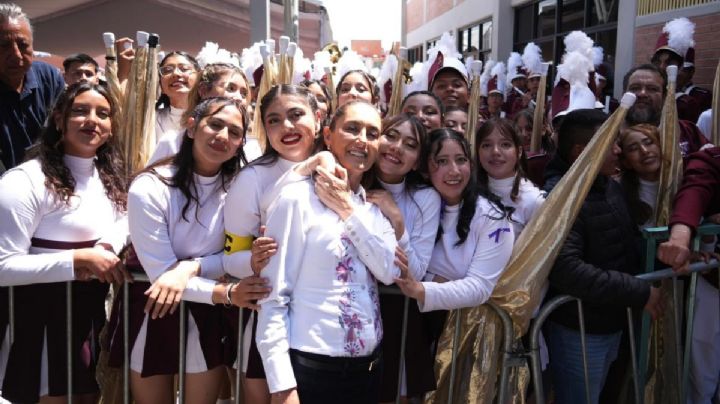 Sheinbaum impulsa educación media superior con nuevo plantel en Ixtapaluca