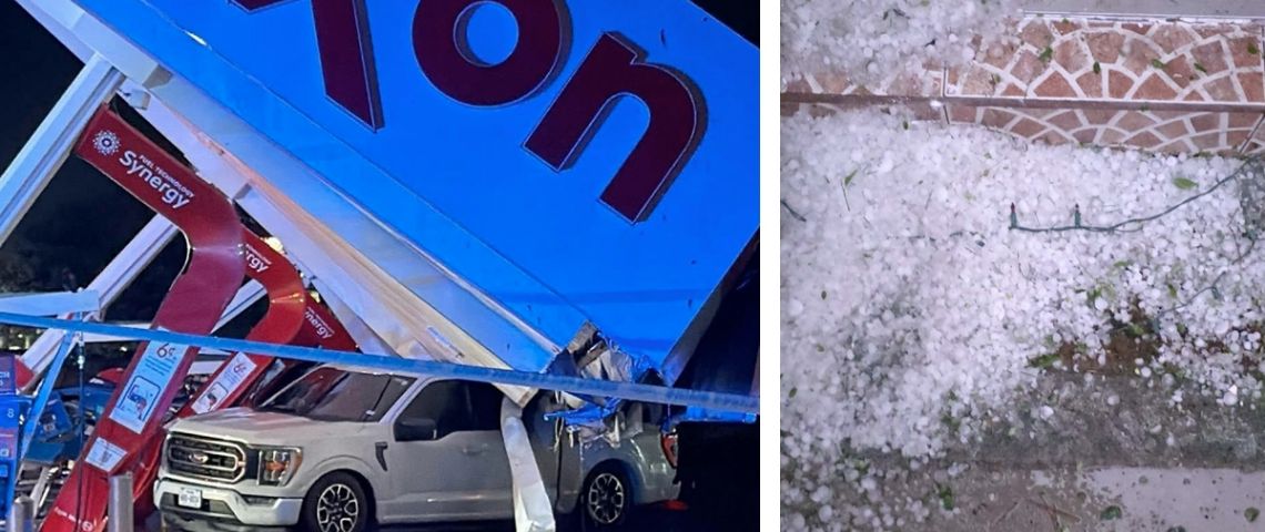 Tormenta causa graves destrozos y daños en Rio Grande; granizo era del tamaño de pelotas de beisbol