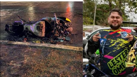 Comunidad llora la muerte de querido biker; apenas se había podido comprar su moto