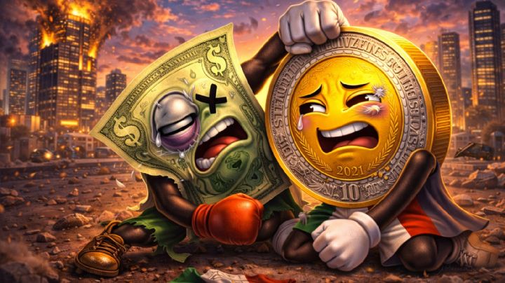 Dólar se impone y hace 'llorar' al peso mexicano; tipo de cambio HOY 8 de marzo del 2026