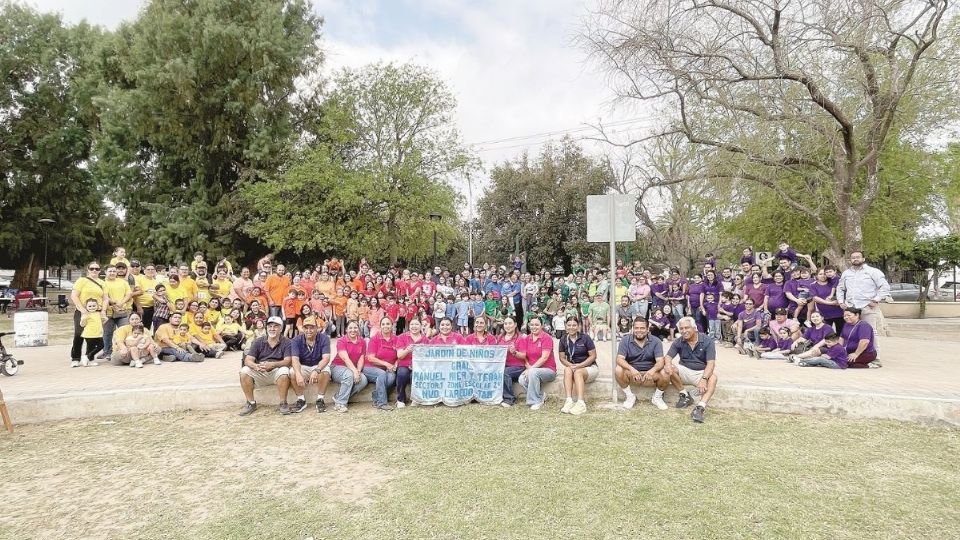 La reunión de familias llenó de risas y alegría las instalaciones del Parque Viveros.