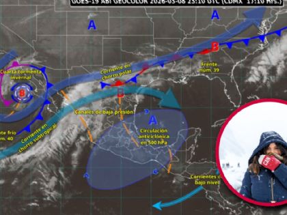 Tormenta invernal traerán lluvias, vientos intensos y riesgo de torbellinos a Nuevo Laredo