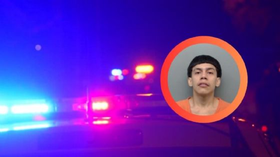 Joven le da un cabezazo a policía en Laredo; tenía órdenes de captura pendientes