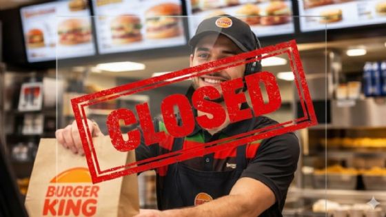 Cierre de Burger King: esta ciudad se quedará sin franquicia para darle paso a nuevo restaurante