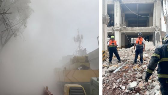 Colapsa edificio en CDMX; rescatan heridos y buscan a personas atrapadas en los escombros