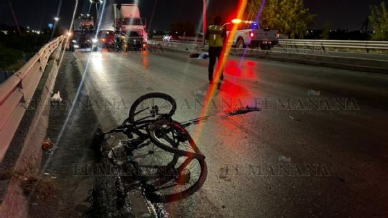 Abuelito ciclista muere atropellado en Nuevo Laredo; auto 'fantasma' lo embistió en Carretera Aeropuerto