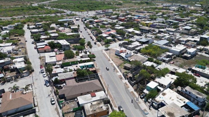 Transforman con pavimentación las colonias 150 Aniversario, Cavazos Lerma y Los Álamos