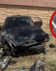 Foto descriptiva de: Laredo: identifican a 'coyota' que sufrió fuerte volcadura con cinco inmigrantes a bordo