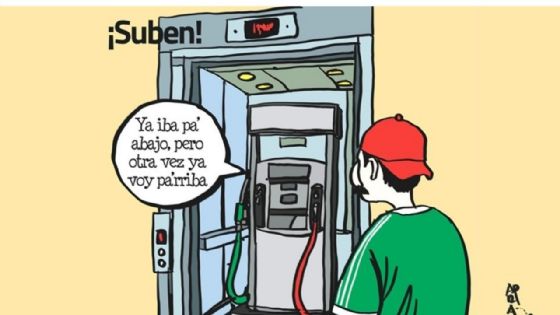 El Cartón de Adrián: ¡Suben!