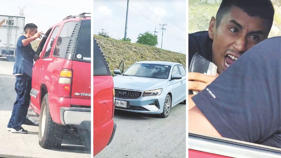 Los delincuentes interceptaron una camioneta con placas texanas.