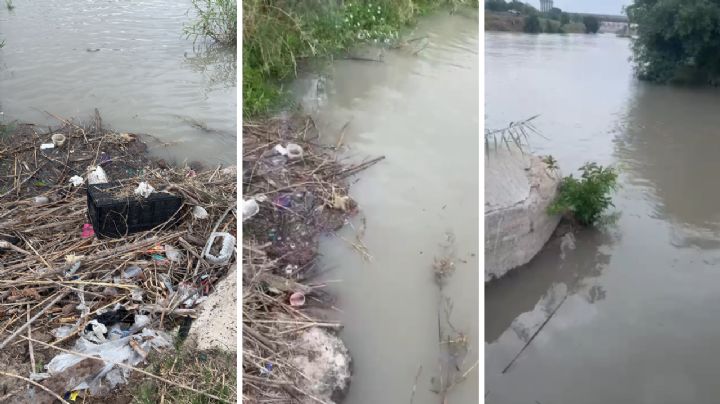 Falla de bombas de Planta Centro de Comapa es por la basura que llega desde el Río Bravo | VIDEO