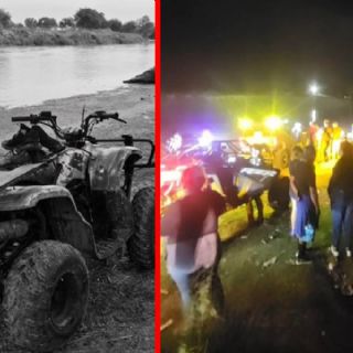 Continúa la búsqueda de Ángel Emmanuel, de 14 años, arrastrado por el río Bravo en Nuevo Laredo