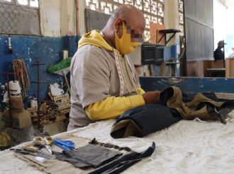 Apoya CEDES Reynosa reinserción social con venta de servicios y artesanías elaboradas por PPLs