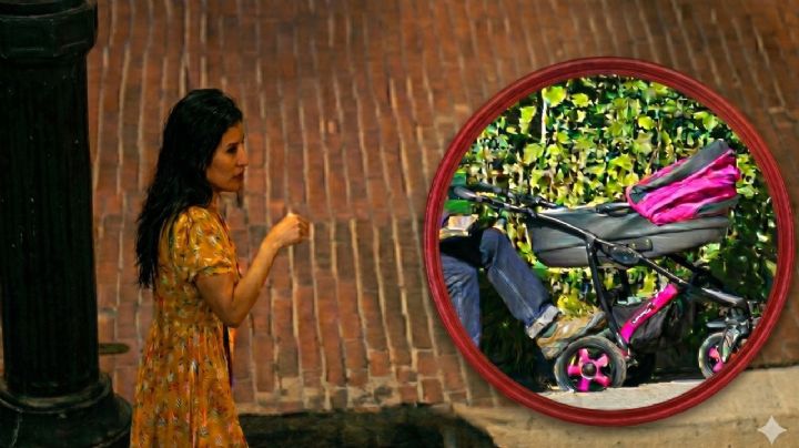 Abuelito enfrenta momento de horror; mujer intenta secuestrar a su bisnieta en carriola | VIDEO