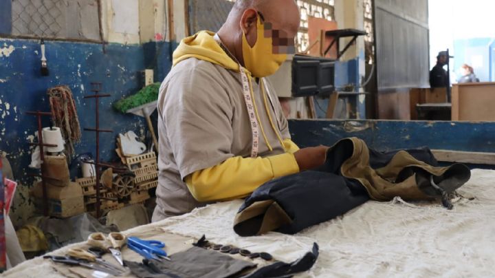 Apoya CEDES Reynosa reinserción social con venta de servicios y artesanías elaboradas por PPLs