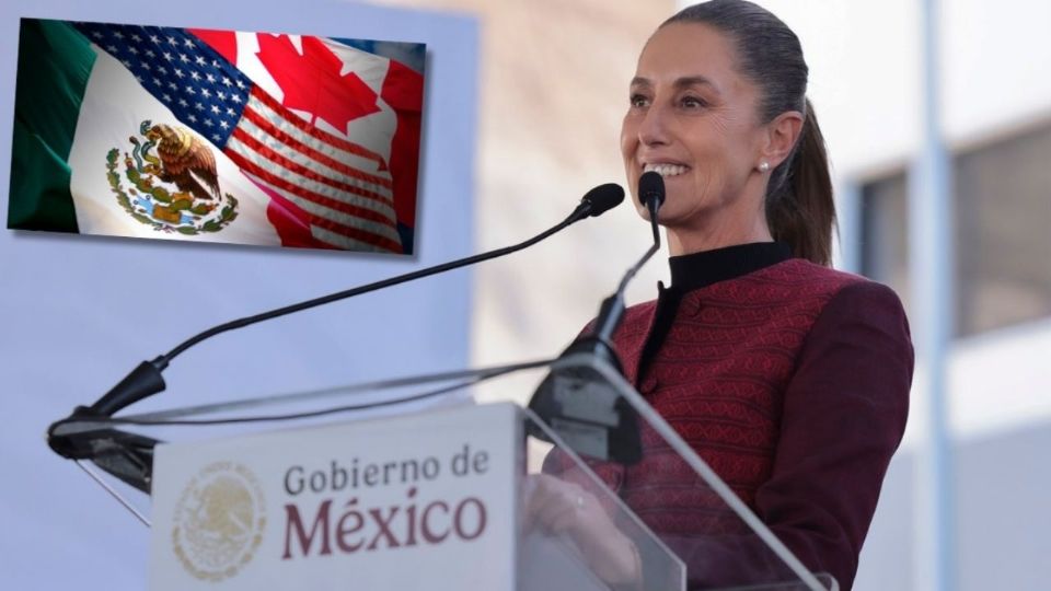 La presidenta Sheinbaum encabezó la conferencia matutina donde se abordaron temas del T-MEC