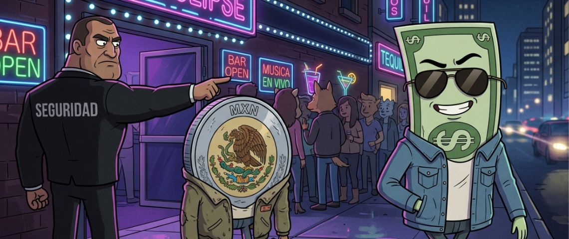 Viernes y el dólar lo sabe: peso mexicano reporta pérdidas; tipo de cambio al cierre HOY13 de abril