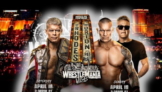 WrestleMania 42 revela su magno escenario; así luce el espectacular set de la WWE en Las Vegas | VIDEO