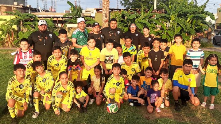 Le apuesta Garza´s E.F.F. a la niñez y futbol en Nuevo Laredo