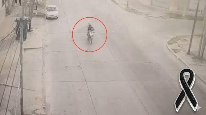 Motociclista muere decapitado por una cuerda que vecinos colocaron en la calle; su hijo viajaba con él | VIDEO