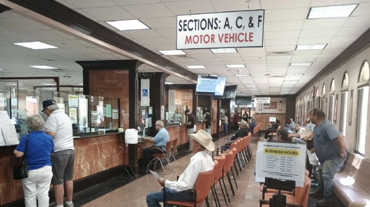 Automovilistas con multas no podrán renovar sus placas desde mayo en el condado de Webb